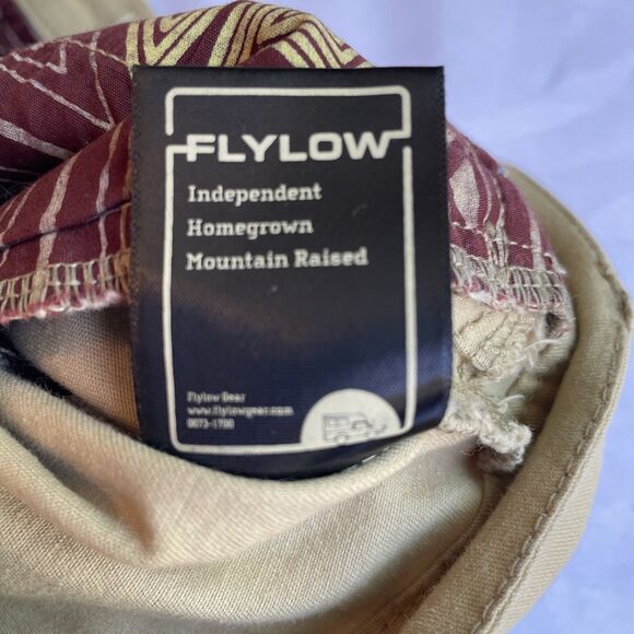 Flylow Women’s Tan Hiking Outdoor Short Sz Small‎ 4 Inseam - Picture 6 of 9